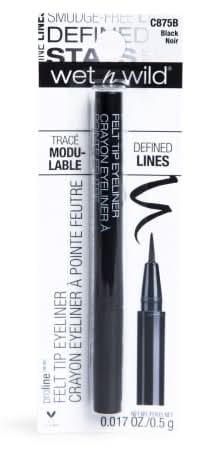 Wet N Wild® Proline Felt Tip Eyeliner Black