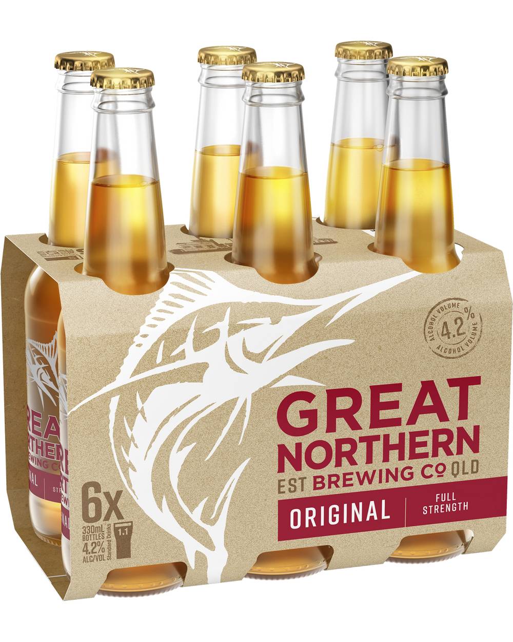 Great Northern Original Bottle 6x330ml