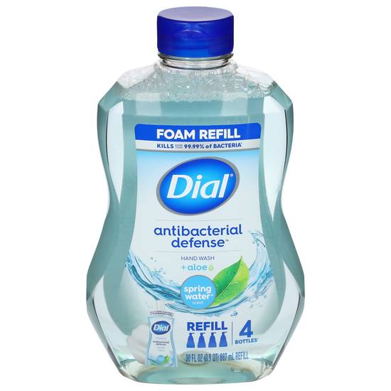 Dial Antibacterial Defensea Spring Water Hand Wash