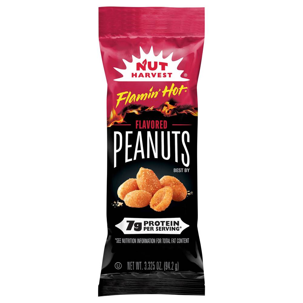 Nut Harvest Flavored Peanuts (flamin hot)