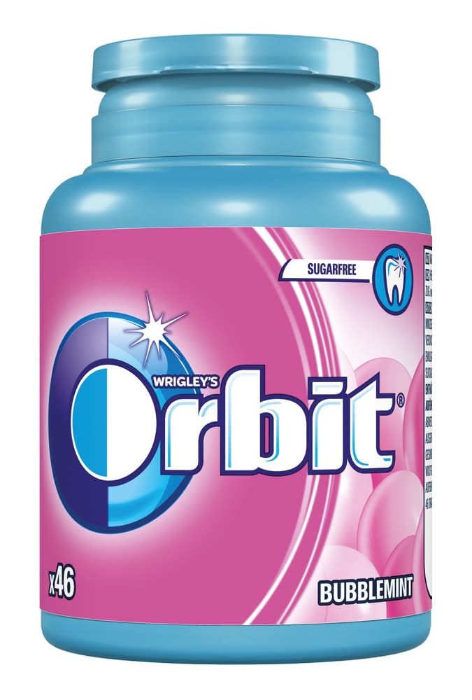 Orbit · Chicles sin azúcar - Bubblemint (46 un)