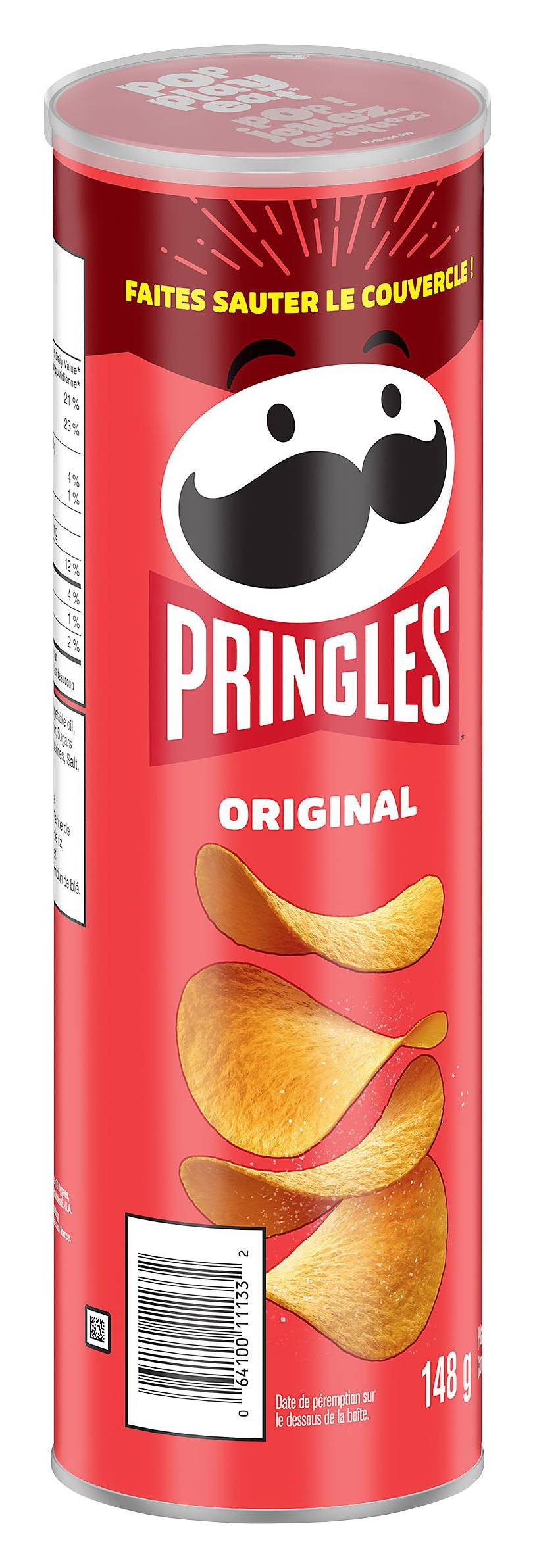 Pringles Original Potato Chips (148 g)
