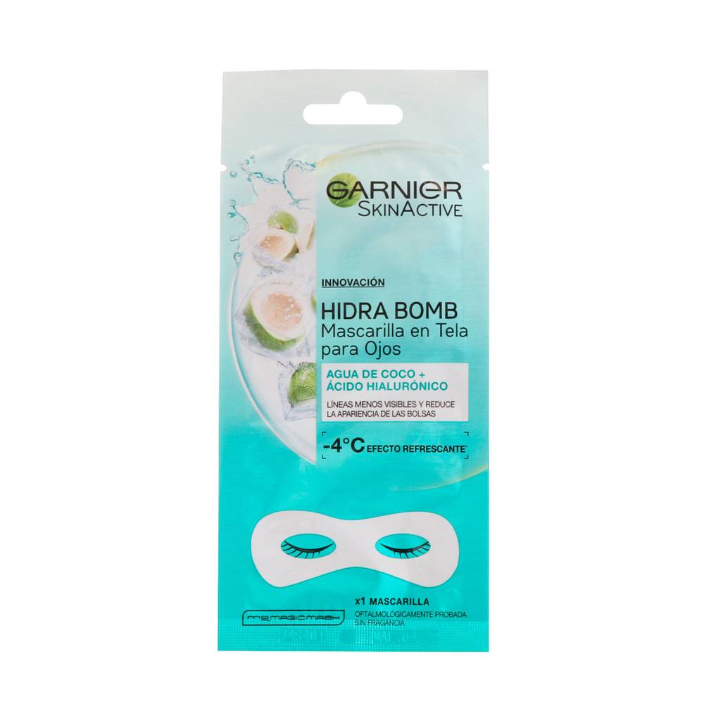 Garnier mascarilla en tela para ojos anti ojeras (6 g)