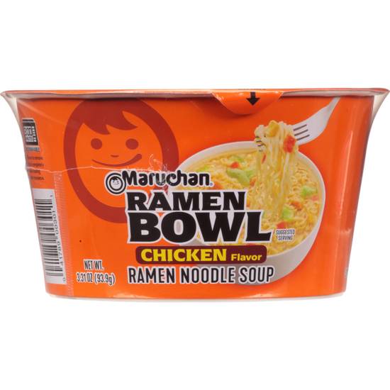 Maruchan Chicken Ramen Noodle Soup Bowl 3.31oz