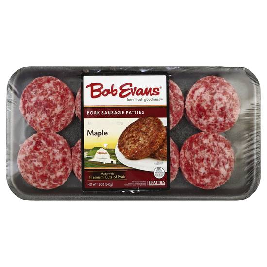 Bob Evans Pork Sausage Maple Patties (8 ct)