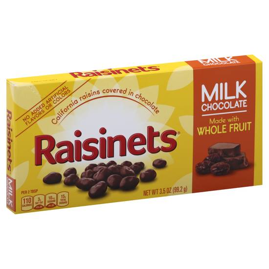 Raisinets Whole Fruit Milk Chocolate Raisins
