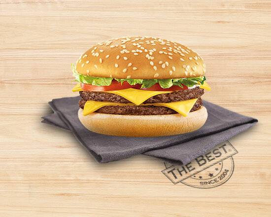Double cheese burger