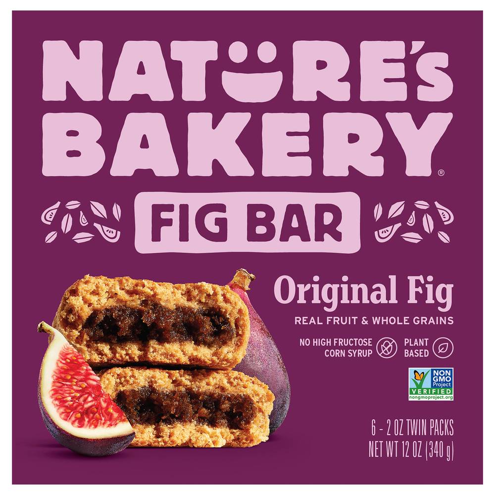 Nature's Bakery Original Fig Bars (2 oz, 6 ct)