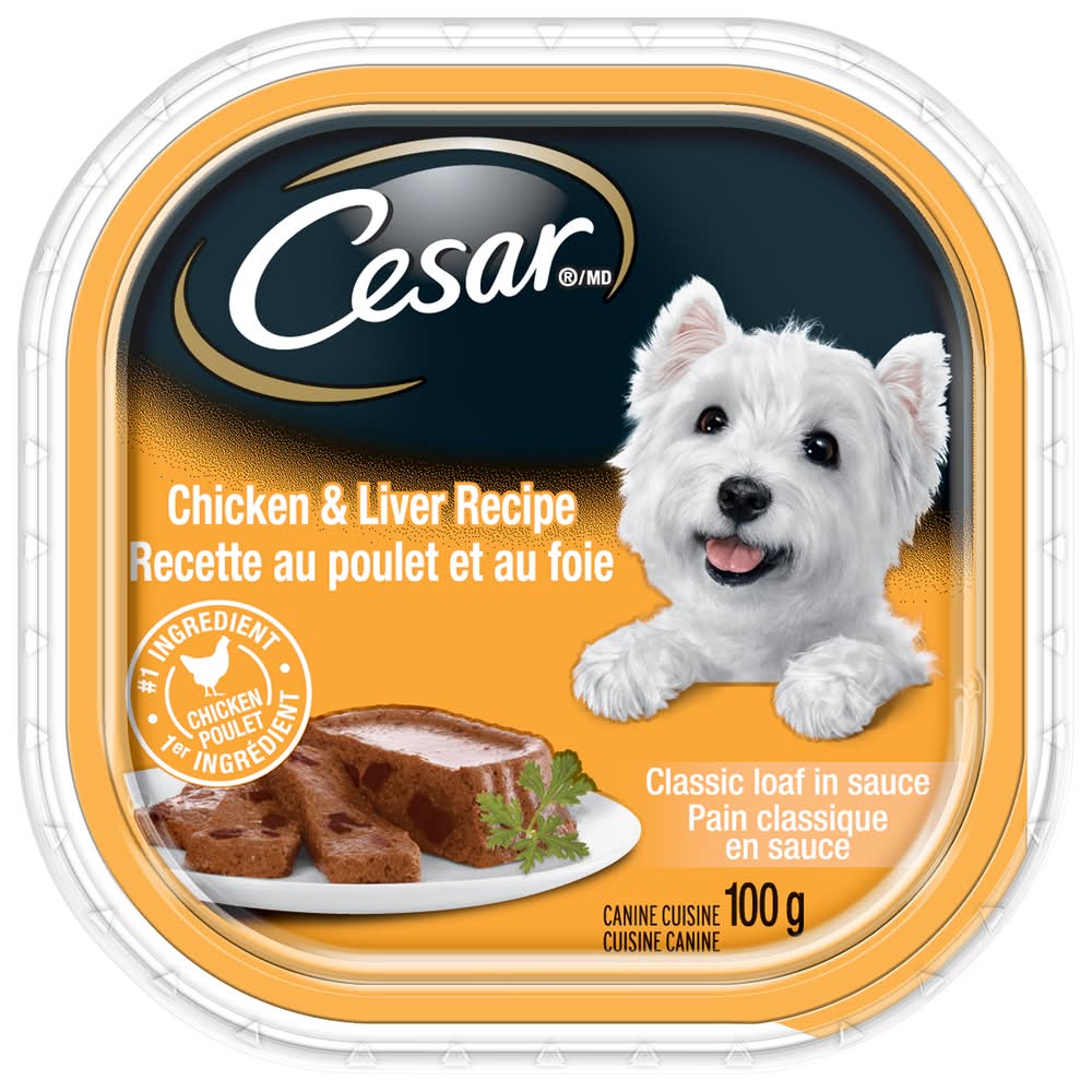 Cesar Entrées: With Chicken and Liver 100g (0.1 kg)