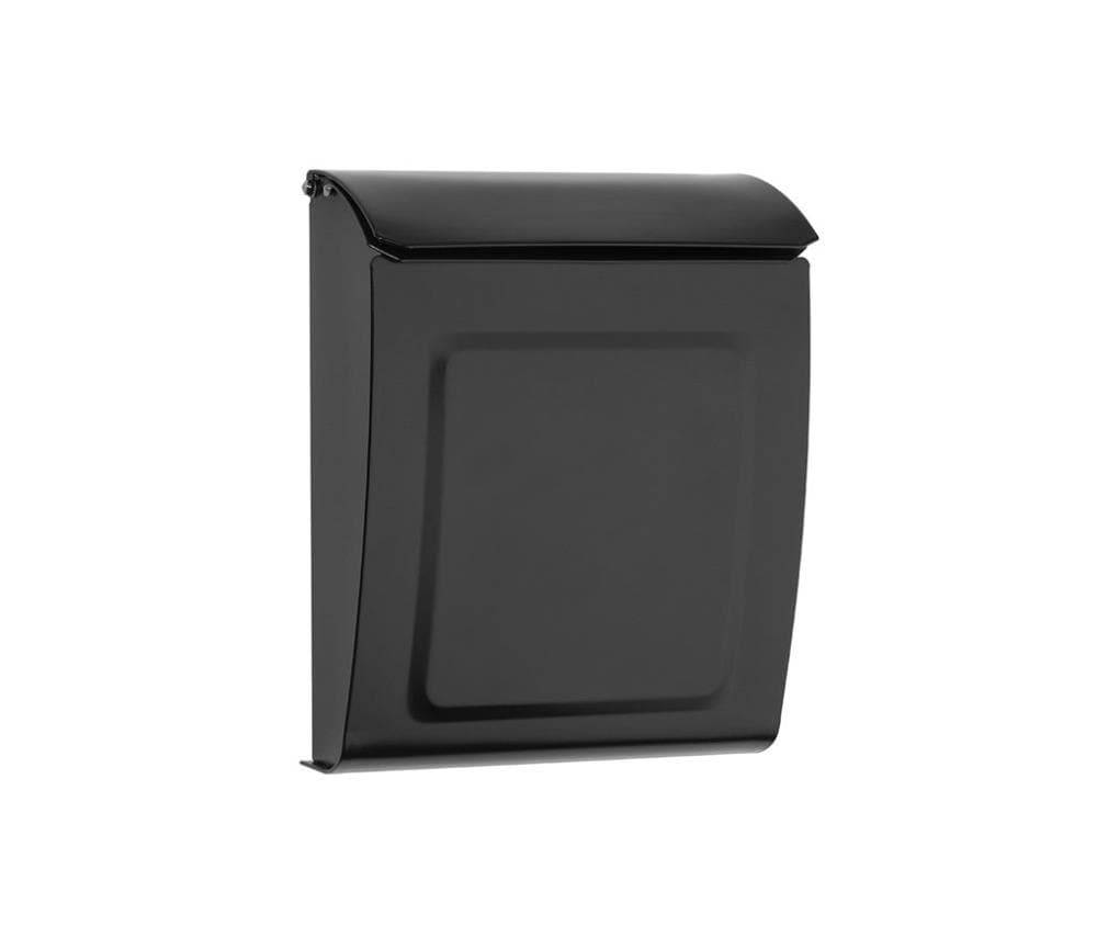 Architectural Mailboxes Wall Mount Black Metal Lockable Mailbox | 2594B-10