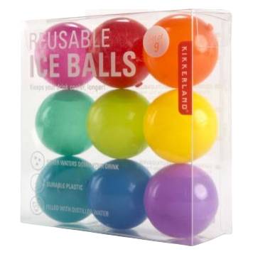 Kikkerland Reusable Ice Balls (9 ct)