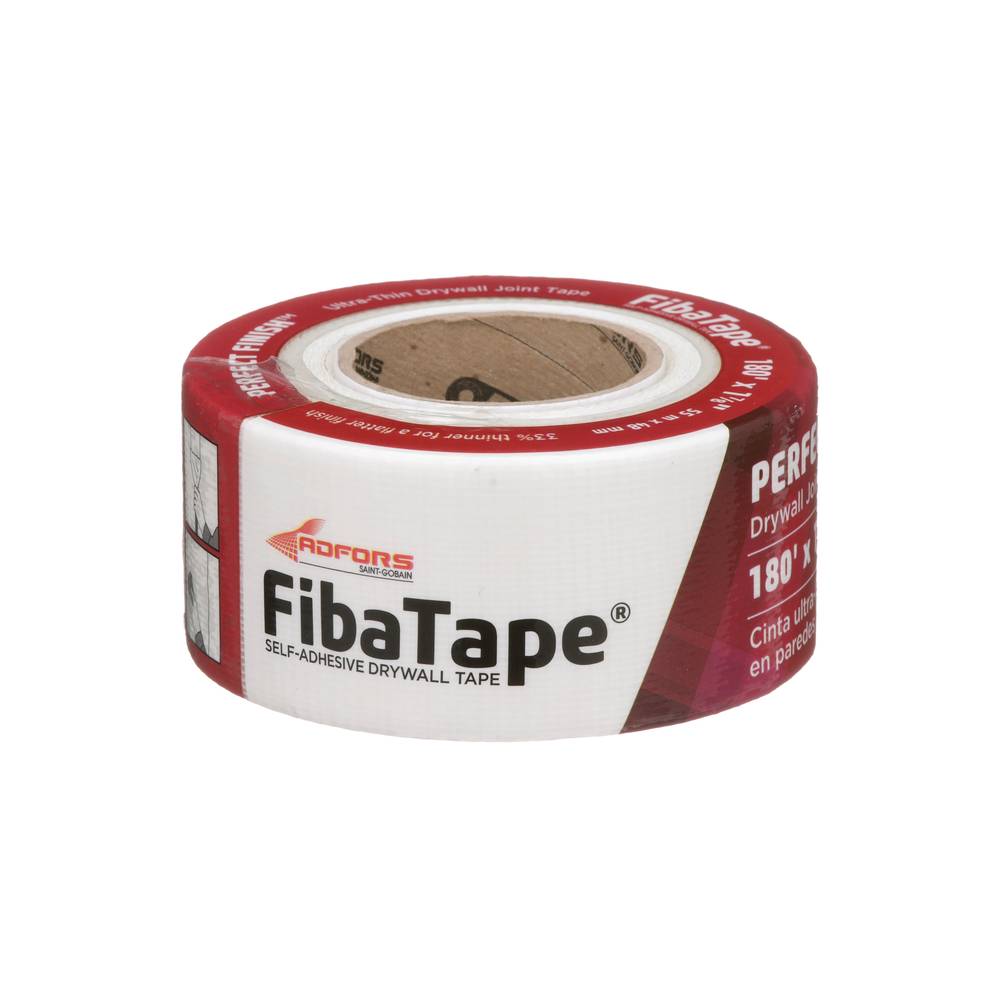 Saint-Gobain ADFORS FibaTape Perfect Finish 1.875-in x 180-ft Mesh Construction Self-adhesive Drywall Joint Tape | FDW8725-U