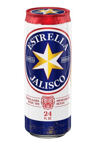 Estrella Jalisco Mexican Pale Lager Beer (24 fl oz)