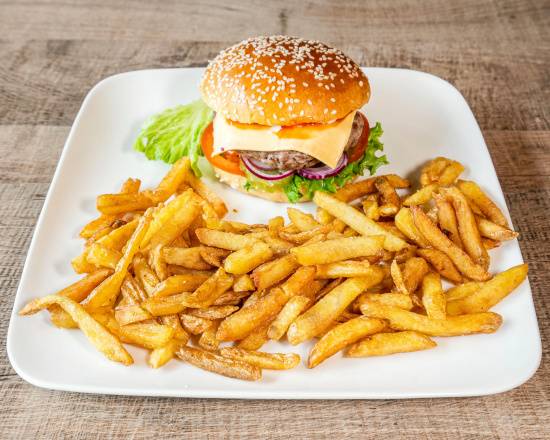 Menu burger classique
