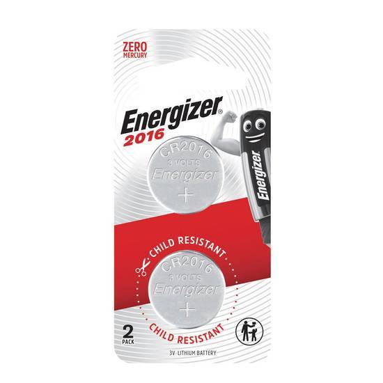 Energizer Specialty Battery 2016 2pk