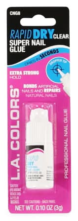 L.A. Colors® Rapid-Dry Super Nail Glue - Clear 0.10oz