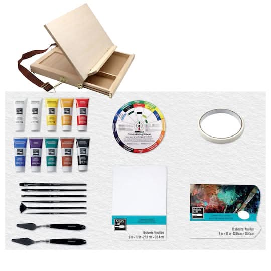 Artist's Loft Acrylic Paint Art Set, Assorted (28 ct)