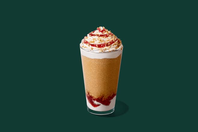 Dulce de Leche Cheesecake Coffee Frappuccino
