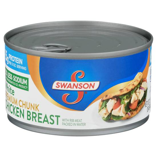 Swanson 35% Less Sodium White Premium Chunk Chicken Breast (12.5 oz)