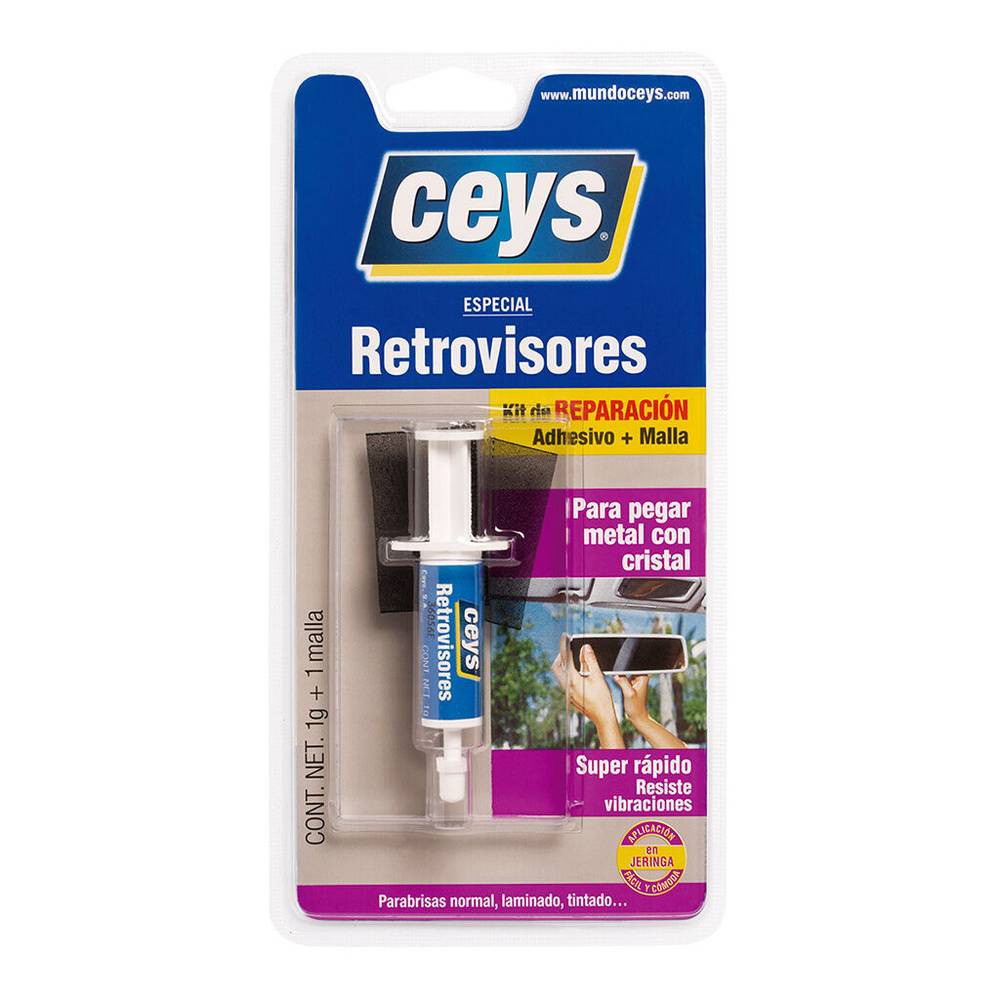 Ceys · Adhesivo especial para retrovisores