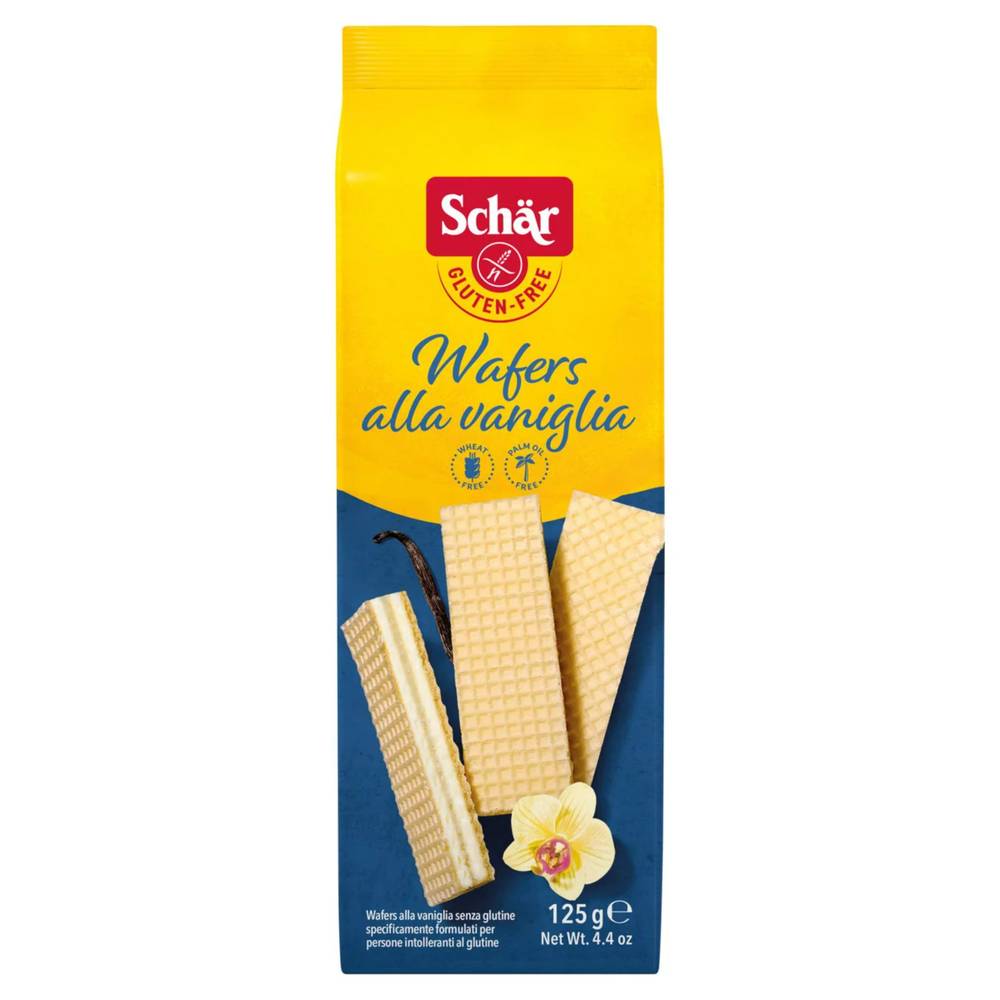 Schär Vanilla, Gluten-Free Wafers (125g)