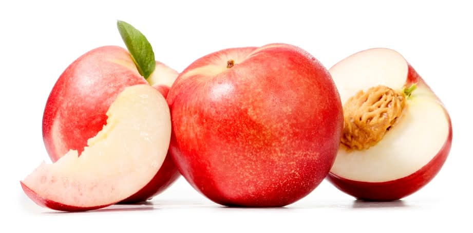 Fresh White Nectarine