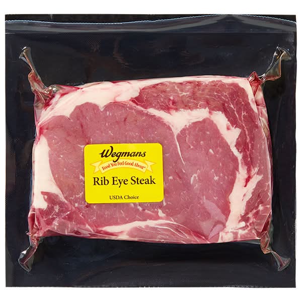 Wegmans Choice Rib Eye Steak