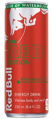 Red Bull The Red Edition Energy Drink, Watermelon (8.4 fl oz)