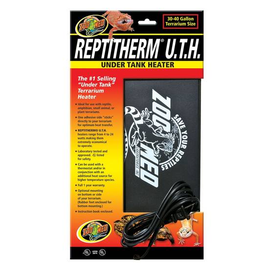 Zoo Med Repti Therm Reptile Under Tank Heater (Size: 16W)