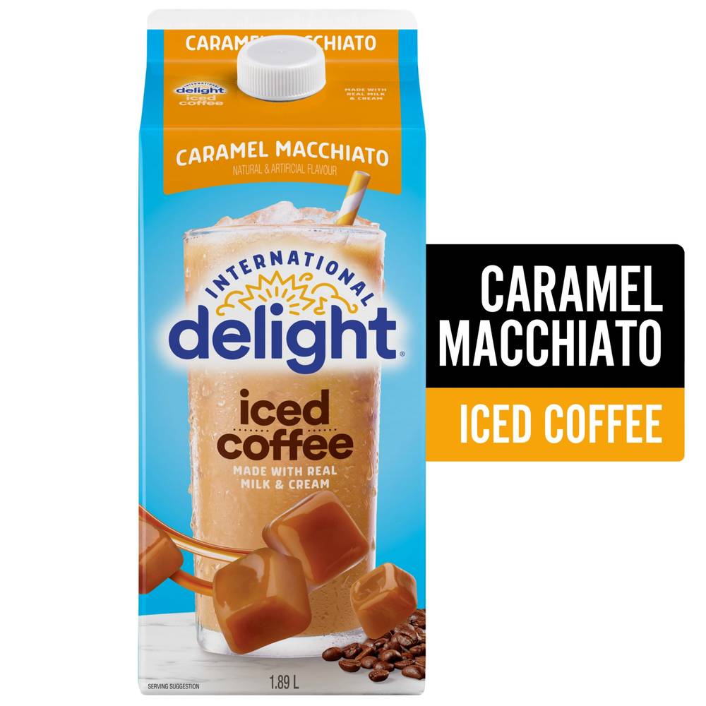 International Delight Cramel Macciato Iced Coffee (1.89 L)