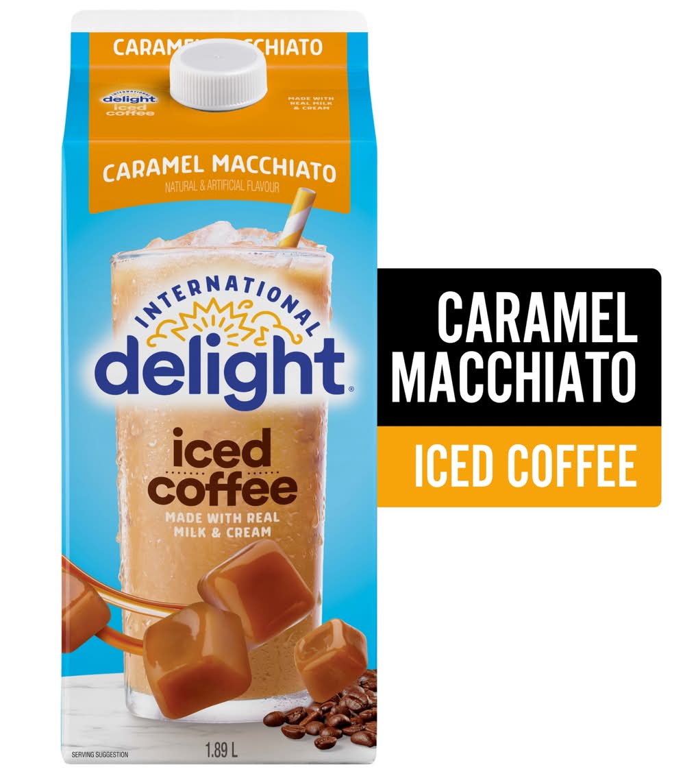 International Delight Iced Coffee, Cramel Macciato (1.89 L)