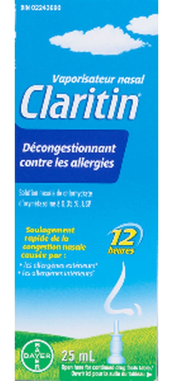 Claritin Allergy Decongestant Spray (25 ml)