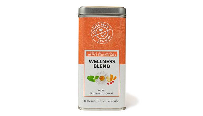Retail Tea|Wellness Blend T-Bag Tin