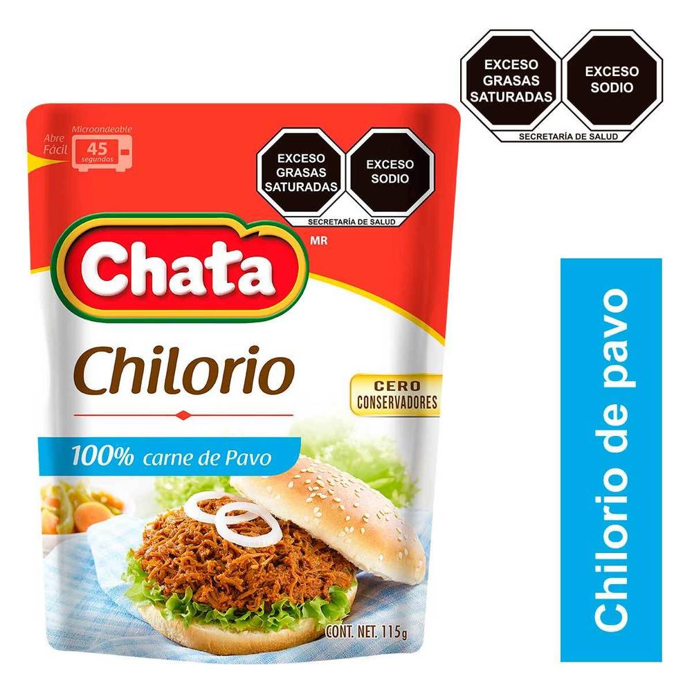 Chata · Chilorio de pavo (115 g)
