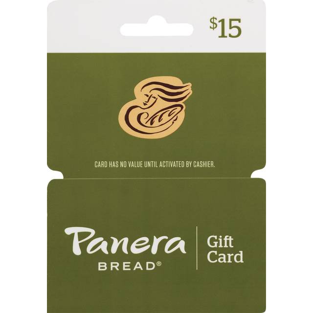 Panera Bread $15 Giftcard