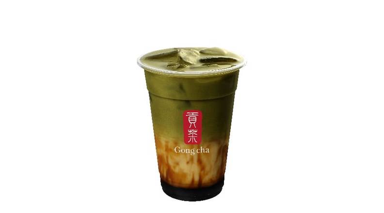 Brown Sugar Matcha Milk Tea