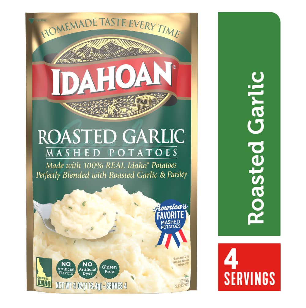 Idahoan Roasted Garlic Mashed Potatoes (4 oz)