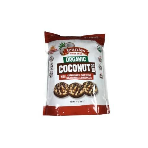 Jennie's Organic Coconut Bites With Chia and Goji