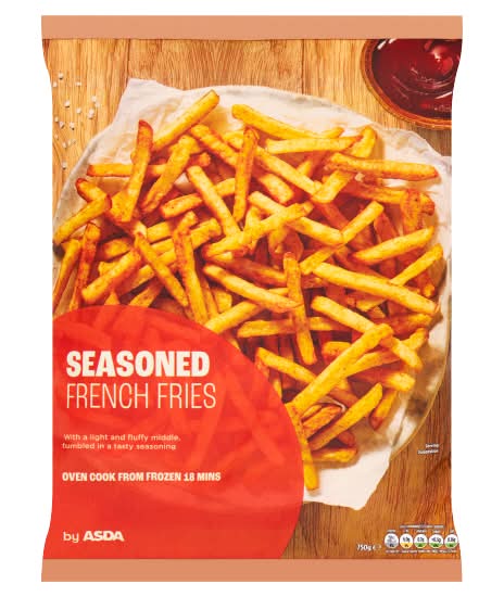 ASDA Seasoned French Fries (750g)