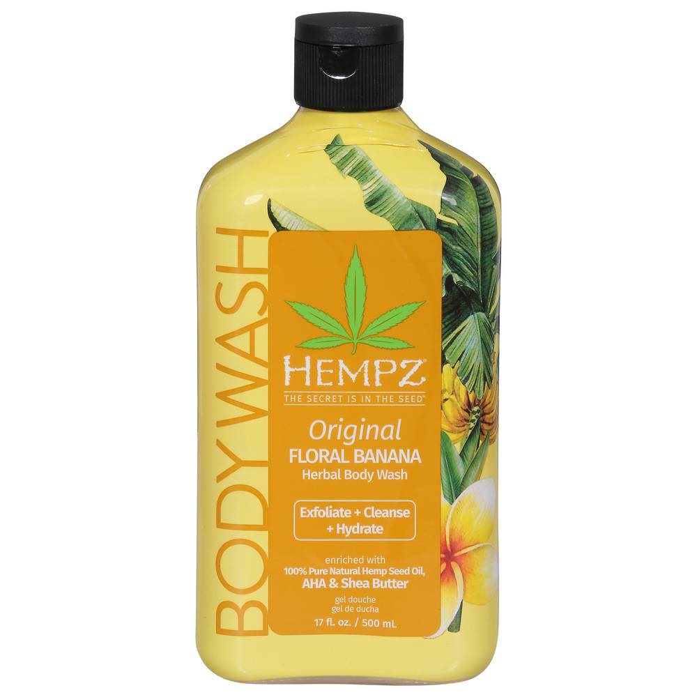 Hempz Herbal Original Body Wash (floral banana)