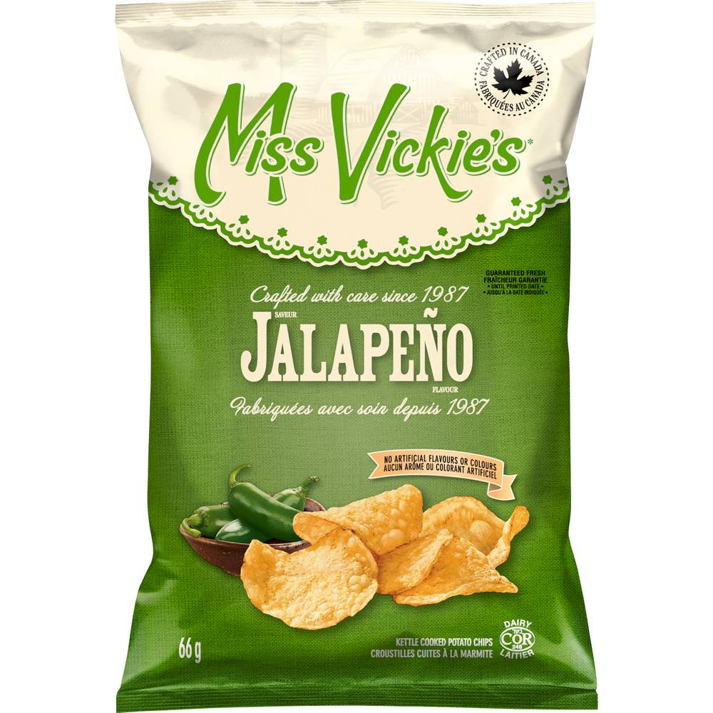 Miss Vickie's Jalapeño Flavour Potato Chips Delivery Near Me Order