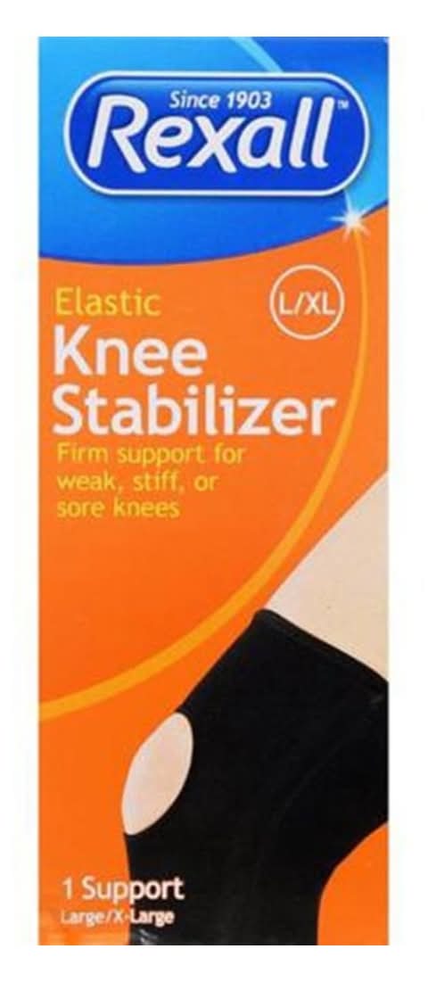 Rexall Elastic Knee Stabilizer Firm Support, L/XL