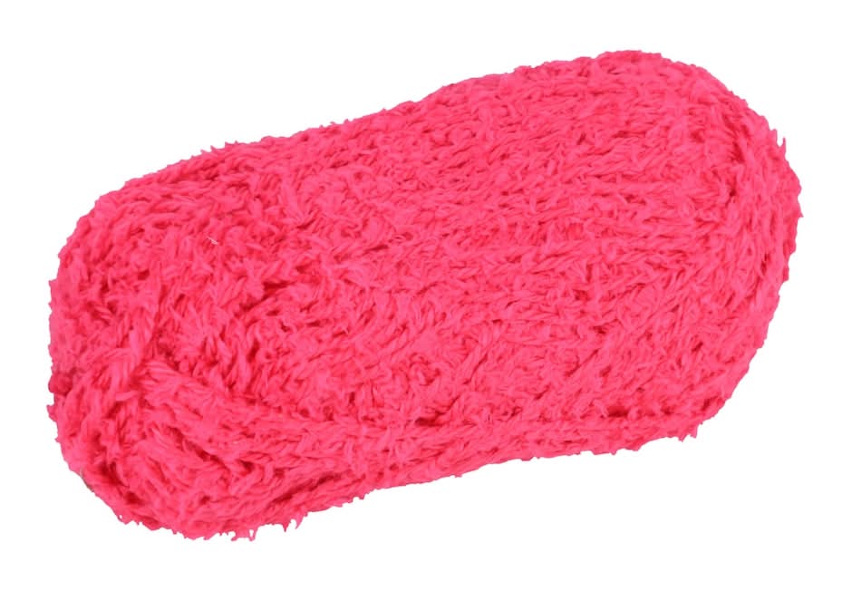 Premier Just Yarn Teddy Yarn, Hot Pink