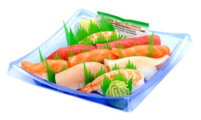Zenshi Sushi Super Marina Plate* - 10.5 Oz (Available After 11 Am)