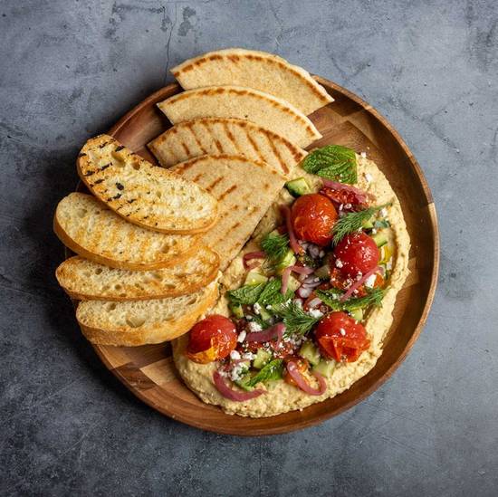 Greek Hummus Board