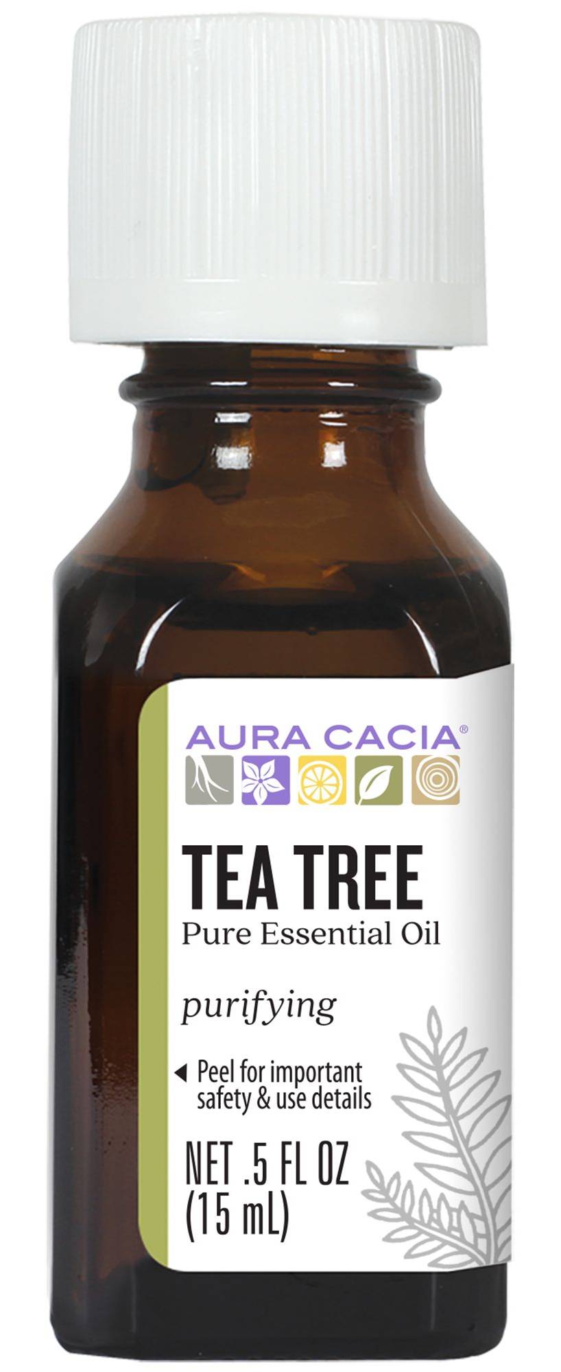 Tea Tree 100% Pure Essential Oil - Cleansing Aromatherapy (0.5 Fluid Ounces)