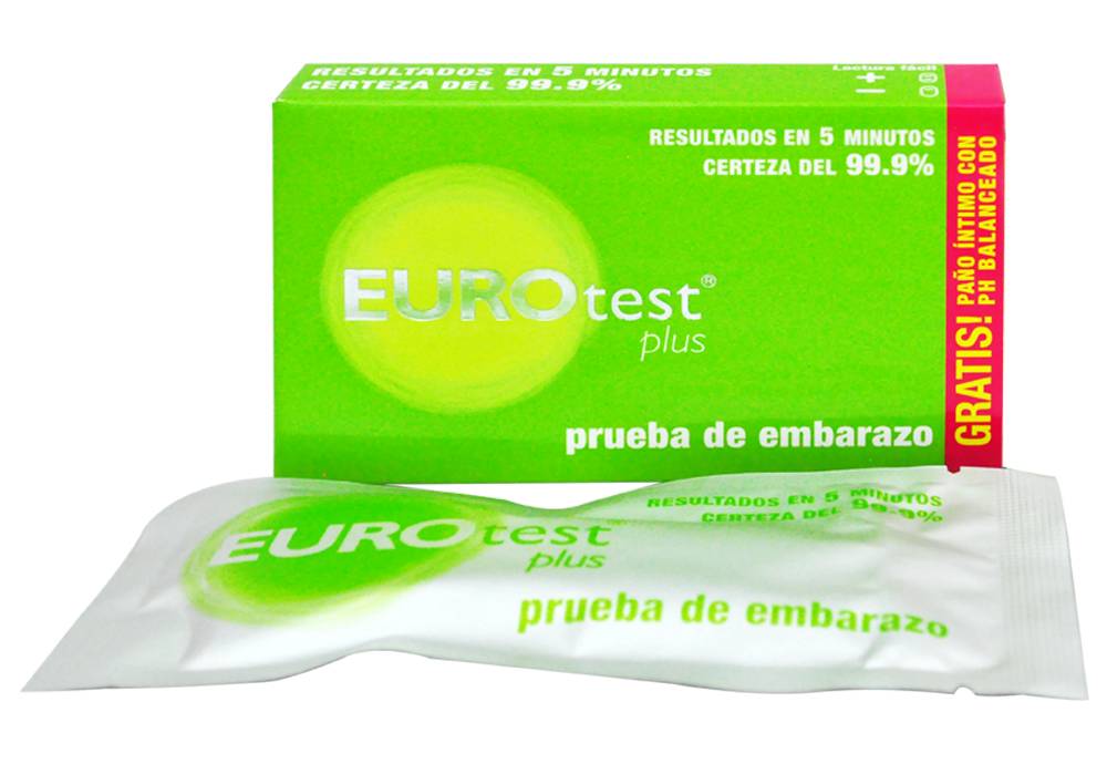 EUROTEST PLUS PRUEBA EMBARAZO CAJ*1