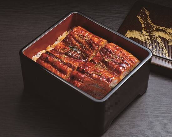 うな重(特上)肉厚うなぎ使用【 V791 】 Grilled Eel Rice Box (Deluxe)
