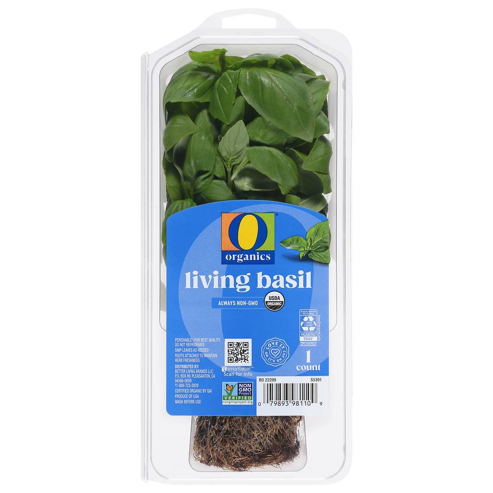 O Organics Living Basil