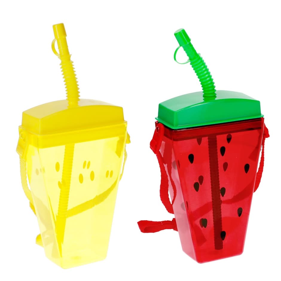 Fruit Shaped Canteens with Carrying Strap